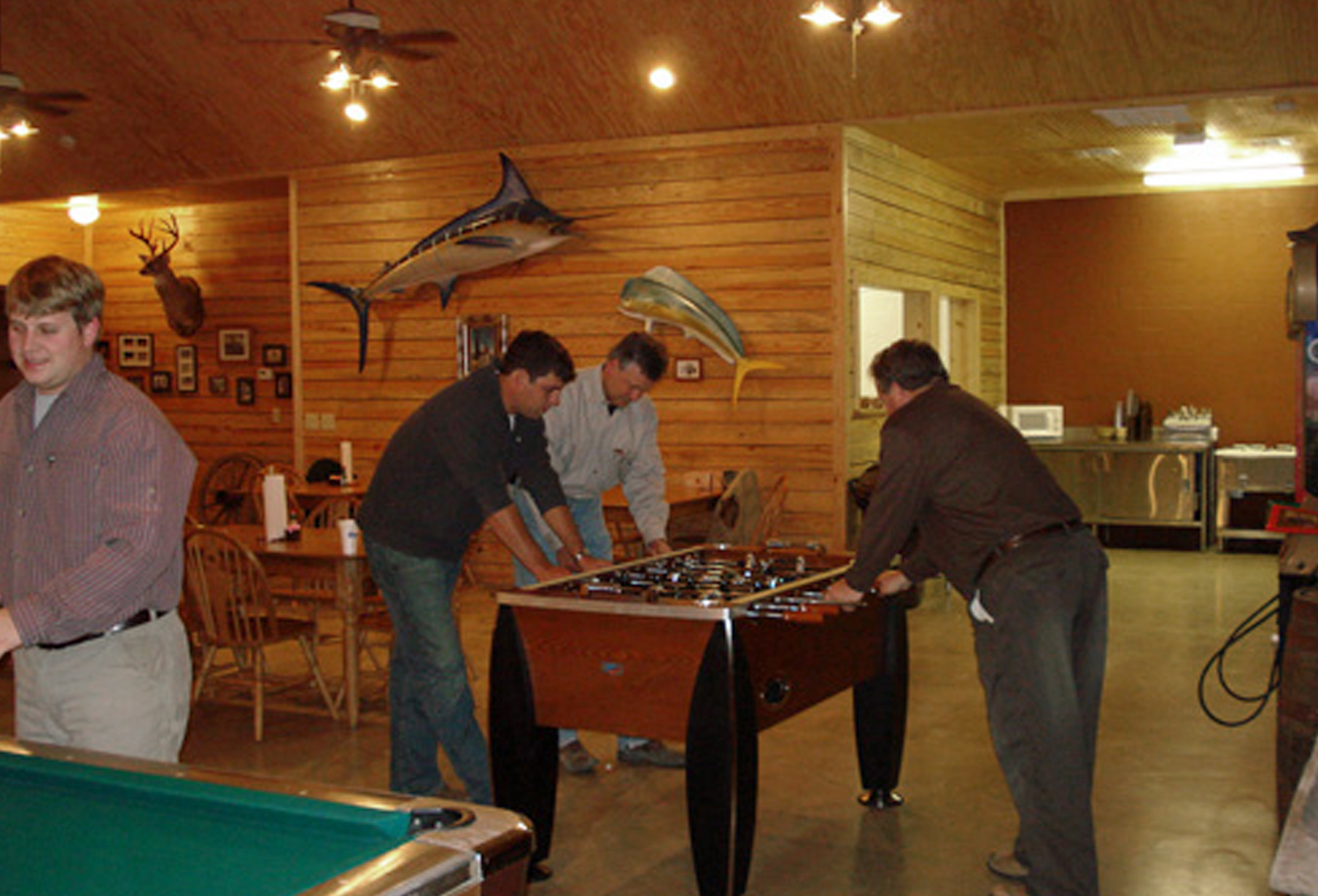Foosball and Pool Table