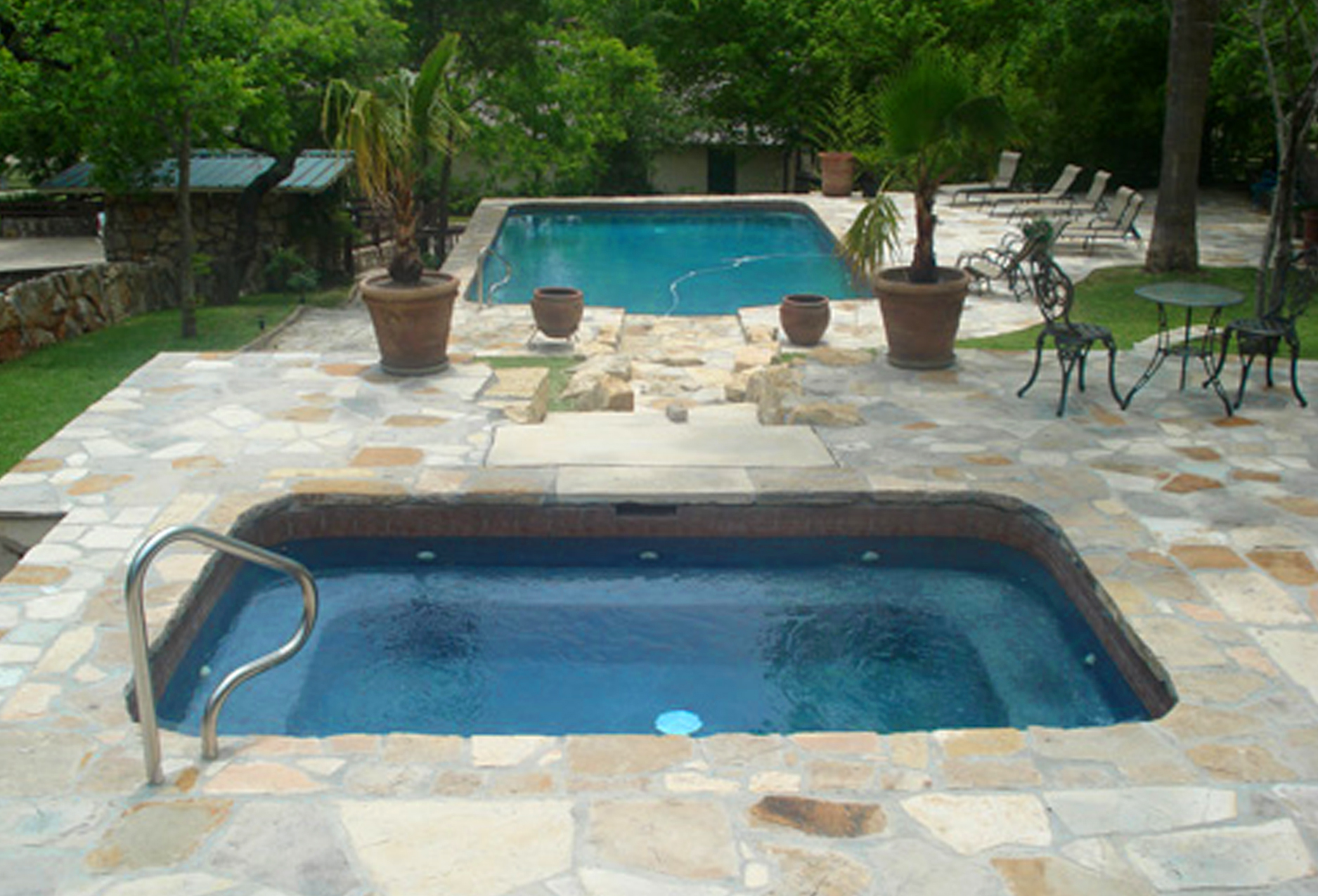 Pool and Hot Tub